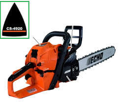 ECHO Rear Handle Home User Chain-saw CS-4920